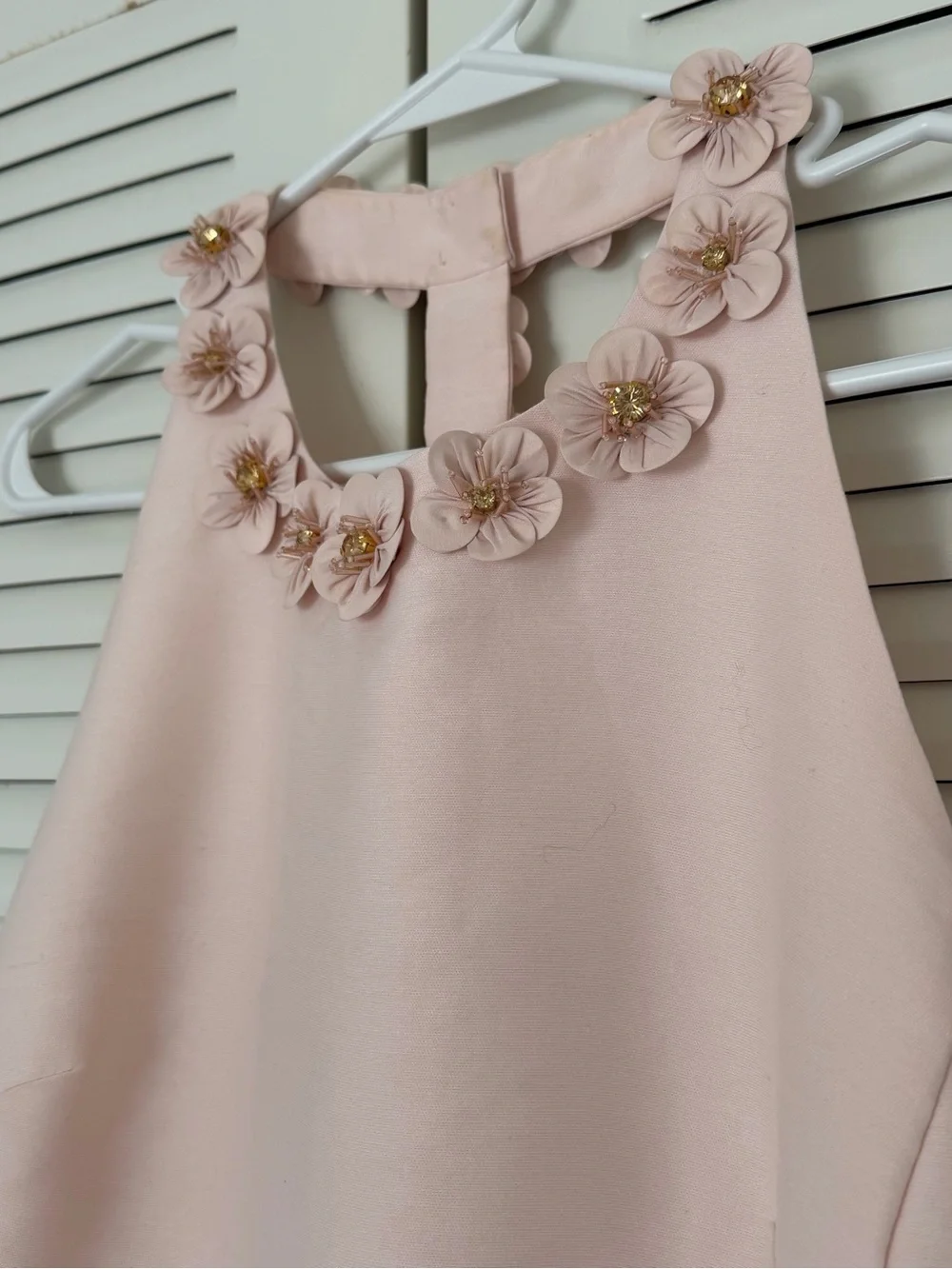 kate spade Poppy Embellished Pink Mini Dress Size 6